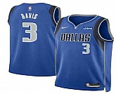 Men's Dallas Mavericks #3 Anthony Davis Blue 2025 Icon Edition Stitched Jersey Dzhi,baseball caps,new era cap wholesale,wholesale hats